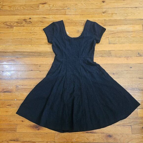 Maeve Black Mini Dress - Picture 5 of 7